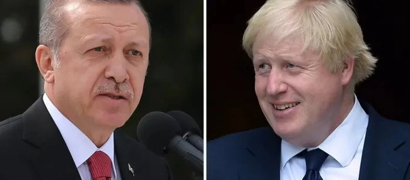 Ρ.Τ.Ερντογάν σε Μπ.Τζόνσον: «Δύο κράτη στην Κύπρο - Δεν υπάρχει άλλη λύση»!